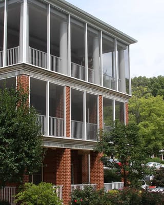 Building exterior of Sunnyside Retirement Community