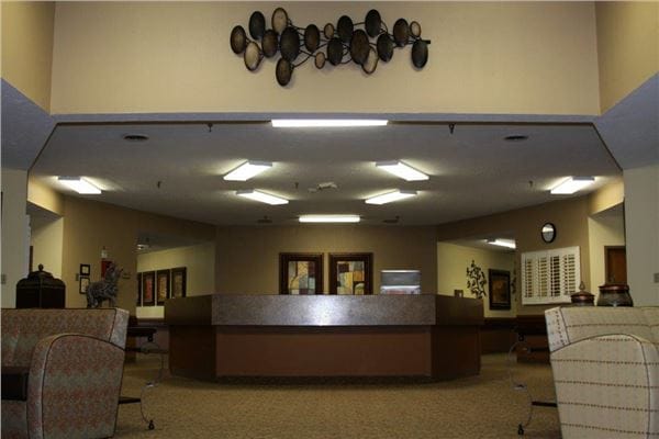 Interior view of the facility's common area