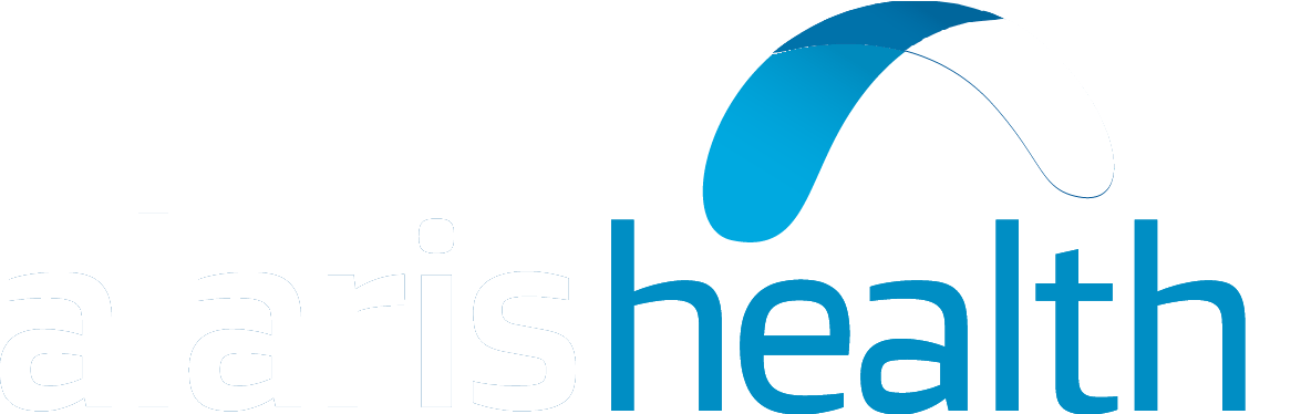 Alaris Health logo on a white background