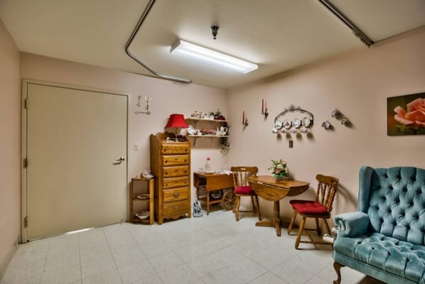 Cozy interior room with furniture and decor