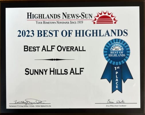 Sunny Hills Assisted Living (Memory