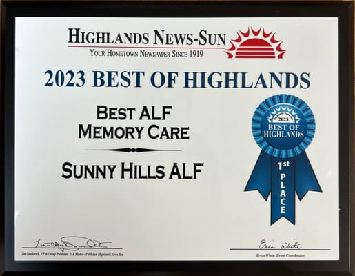 Sunny Hills Assisted Living (Memory