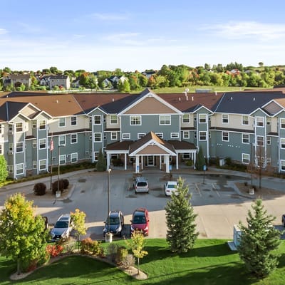 Exterior view of St Michael Assisted Living facility