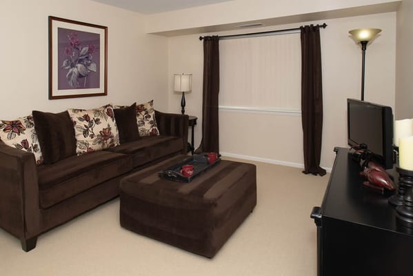 Cozy interior of a resident living room