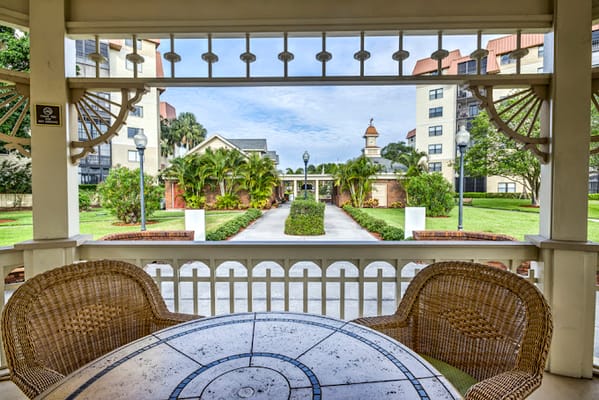 View of outdoor area and building at The Inn at Freedom Square