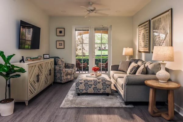 Cozy interior living space with comfortable furniture