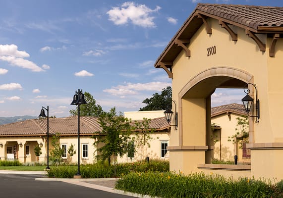 Exterior view of Creekview Assisted Living facility