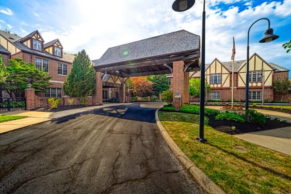 Exterior view of the Heritage of Euclid entrance