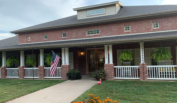 Exterior view of The Gardens at Osage Terrace