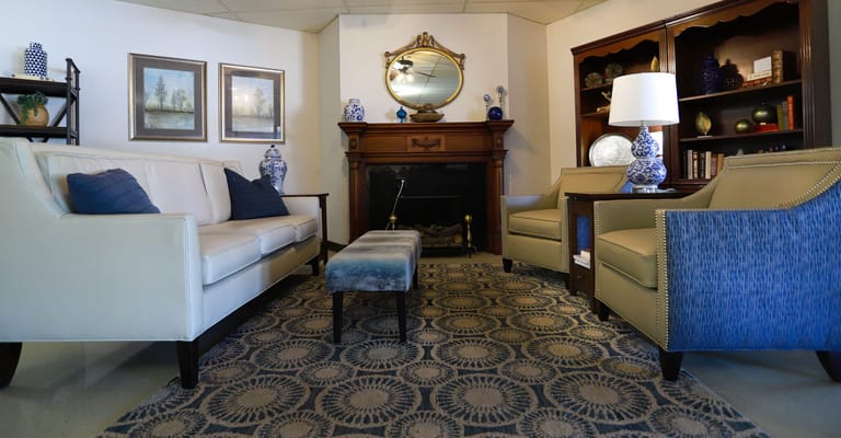 Cozy common area with comfortable seating and decor