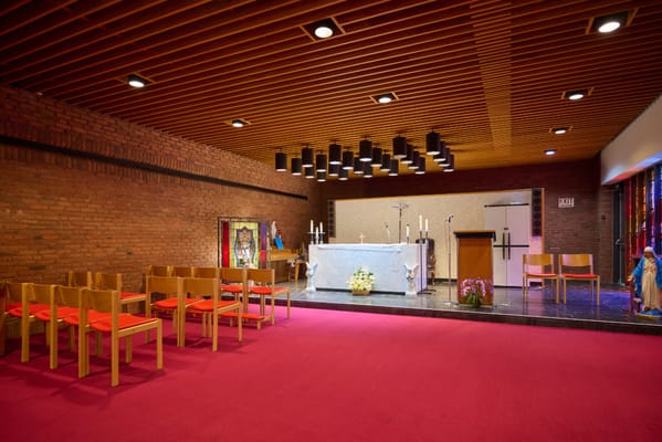 Interior view of a serene chapel space