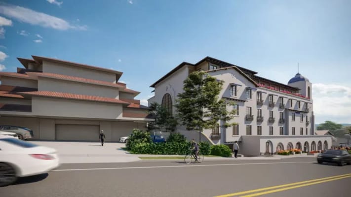 Exterior view of Aegis Living San Rafael facility