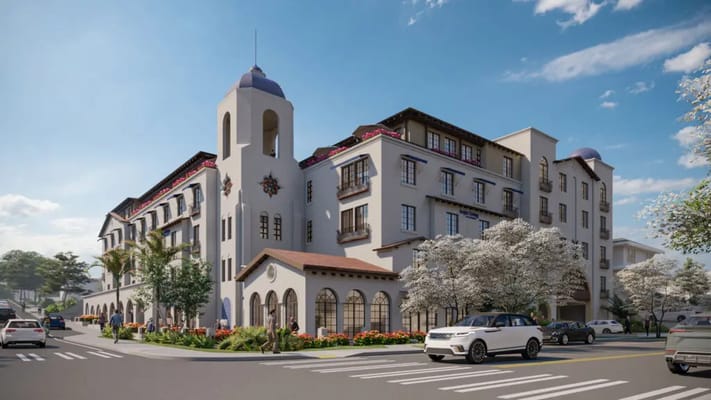 Exterior view of Aegis Living San Rafael facility