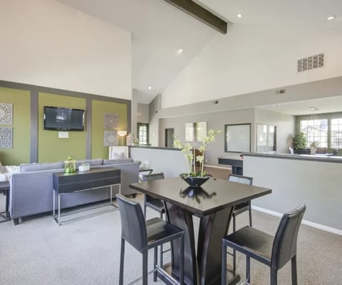 Interior common area with seating and decor