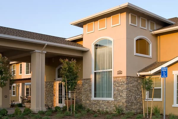 Exterior view of the Manteca Assisted Living facility