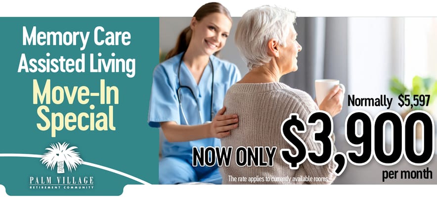 Staff assisting a resident with coffee in a communal area