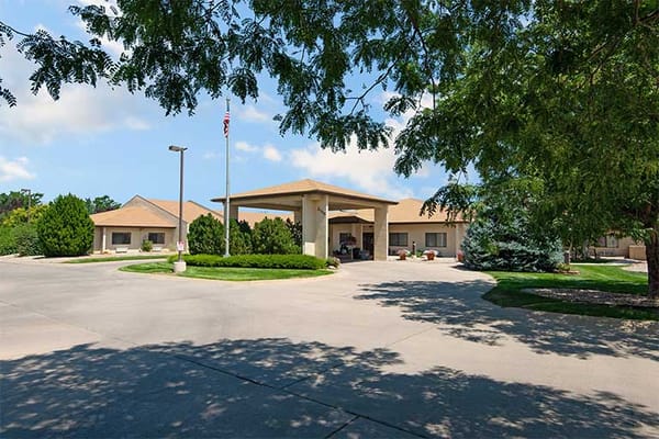 Exterior view of the Life Care Center of Pueblo