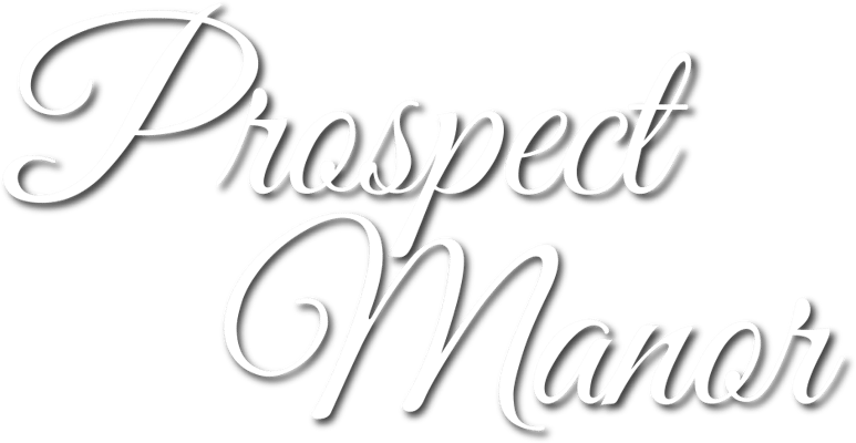 Prospect Manor facility logo in elegant script