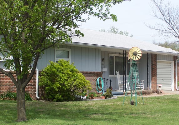 Exterior view of a small senior living facility