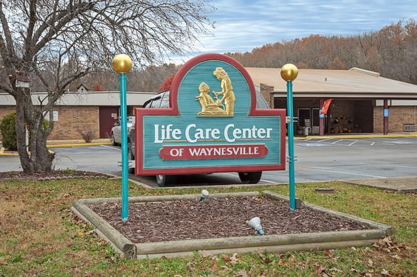 Signage for Life Care Center of Waynesville