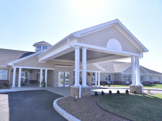 Exterior view of The Villages at Oak Ridge entrance