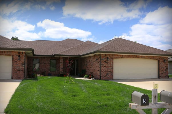 Exterior view of the Parkside Homes building