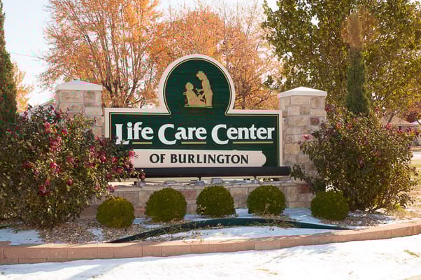 Signage for Life Care Center of Burlington
