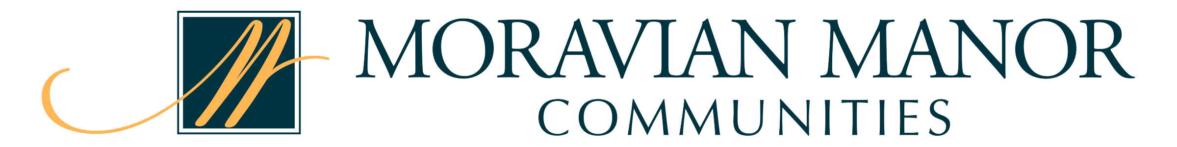 Moravian Manor logo with elegant script