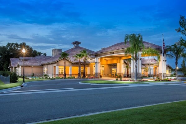 Exterior view of the Mission Oaks Assisted Living building
