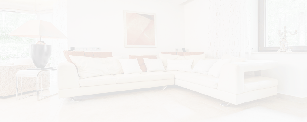 Stylish lounge area with a modern couch and decor