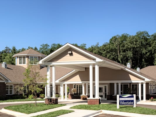 Exterior view of The Willows at Howell facility