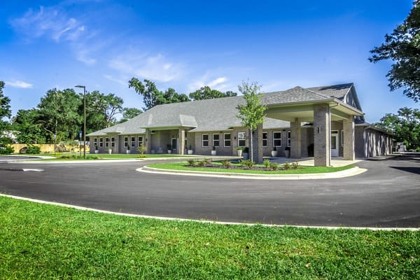 Exterior view of Shelton Manor Inc building