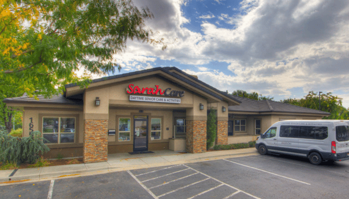 Front entrance of Sarah Adult Day Services facility