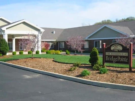 Exterior view of The Residence at BridgePointe