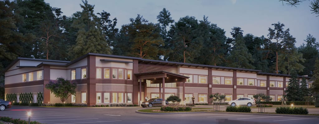 Exterior view of Mesun Health and Rehabilitation Center