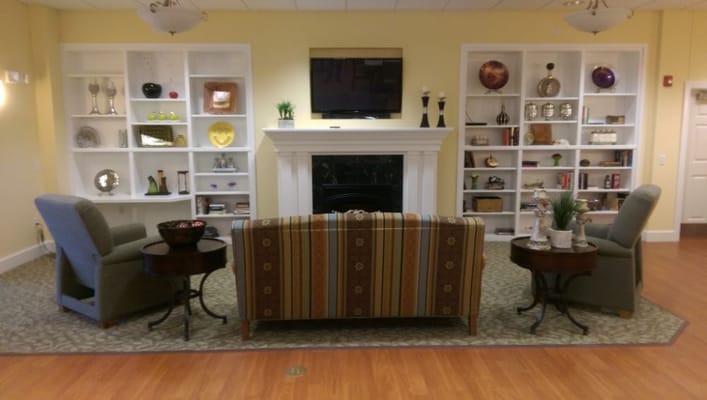 Interior common area with seating and decor