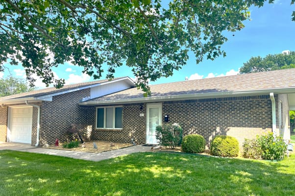 Exterior view of a residential building at the facility