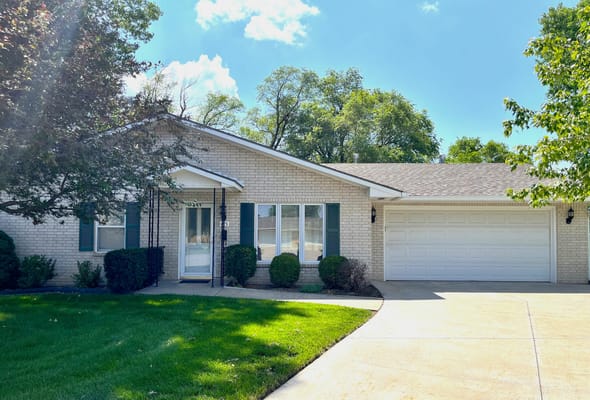 Exterior view of a residential facility building