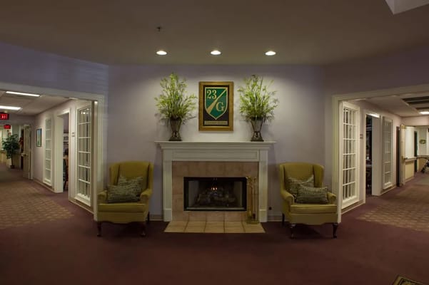 Interior common area with seating and decor