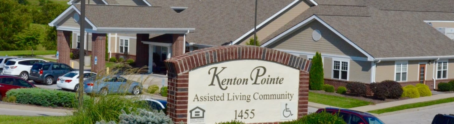 Exterior view of Kenton Pointe Assisted Living facility