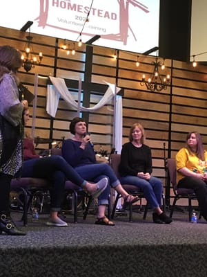 Volunteers training session at The Homestead of Manhattan