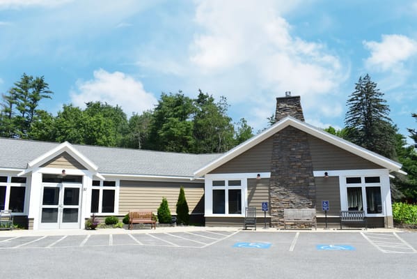 Exterior view of Bella Point Bridgton facility