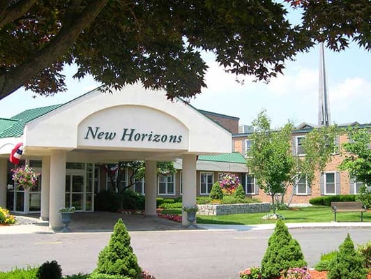 Exterior view of New Horizons facility entrance