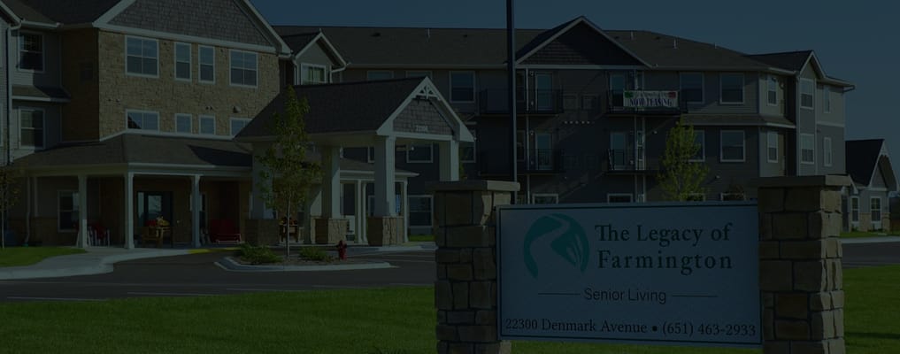 Exterior view of The Legacy of Farmington