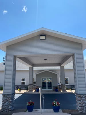 Entrance of Straits Area Senior Living Community
