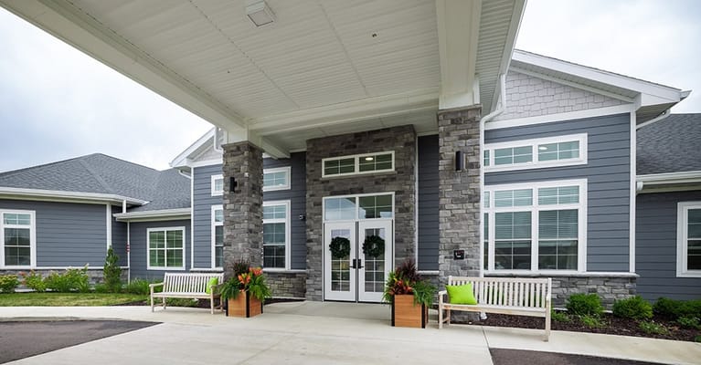 Front entrance of The Courtyard at Delta