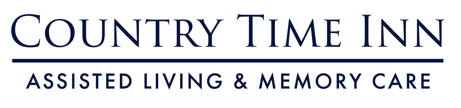 Facility logo with name and services