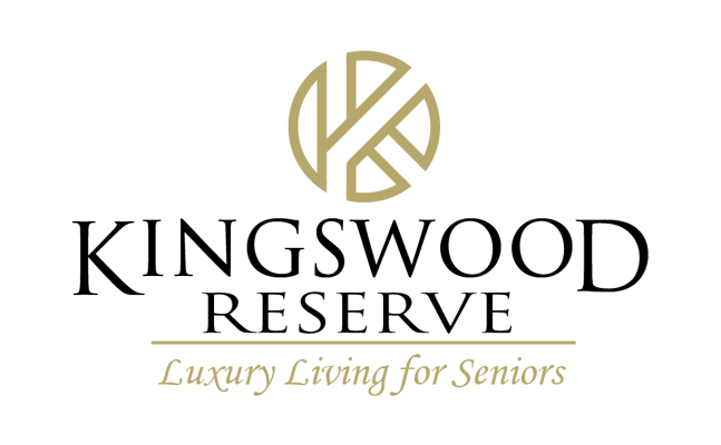 Logo of Kingswood Reserve with tagline