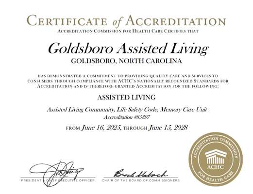 Goldsboro Assisted Living & Alzheimer’s Care