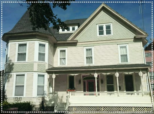 Historic building exterior of a care facility